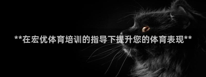 耀世盛典下载：**在宏优体育培训的指导下提升您的体育