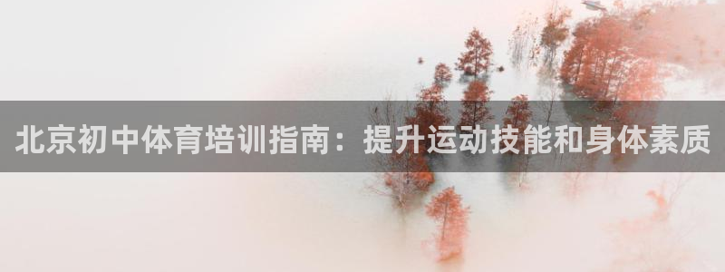 耀世娱乐辅助软件下载安卓：北京初中体育培训指南：提升