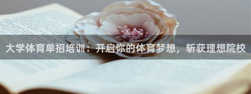 耀世官方网站入口：大学体育单招培训：开启你的体育梦想